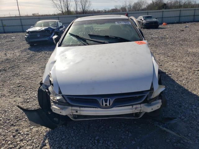 1HGCM72677A018772 - 2007 HONDA ACCORD EX WHITE photo 5