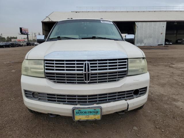 5LMFU28547LJ01781 - 2007 LINCOLN NAVIGATOR WHITE photo 5