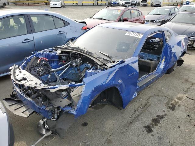 1G1FE1R78M0139437 - 2021 CHEVROLET CAMARO LZ BLUE photo 1