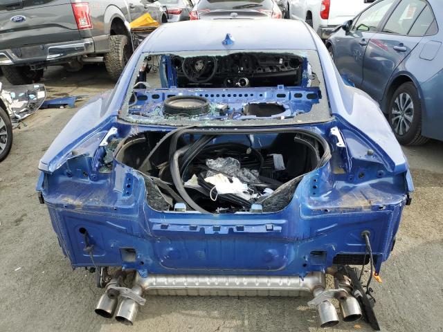 1G1FE1R78M0139437 - 2021 CHEVROLET CAMARO LZ BLUE photo 6