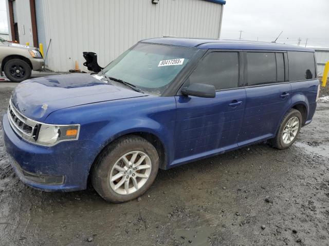 2FMGK5B81DBD31386 - 2013 FORD FLEX SE BLUE photo 1