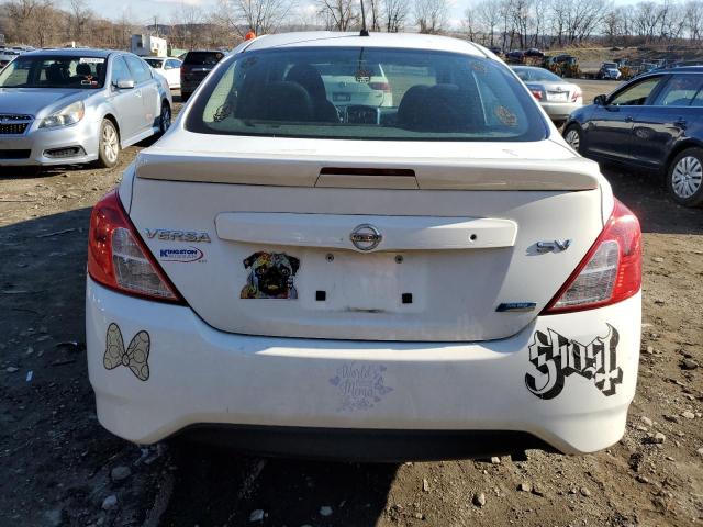 3N1CN7AP2GL821538 - 2016 NISSAN VERSA S WHITE photo 6