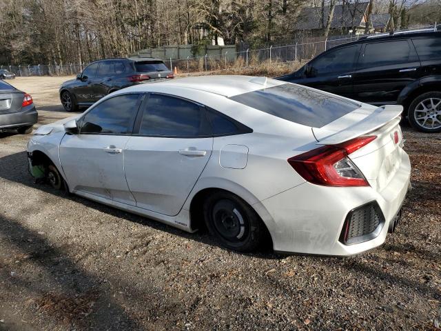 2HGFC1E5XJH200460 - 2018 HONDA CIVIC SI WHITE photo 2