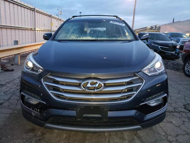 5NMZU3LB2HH016271 - 2017 HYUNDAI SANTA FE S BLUE photo 5