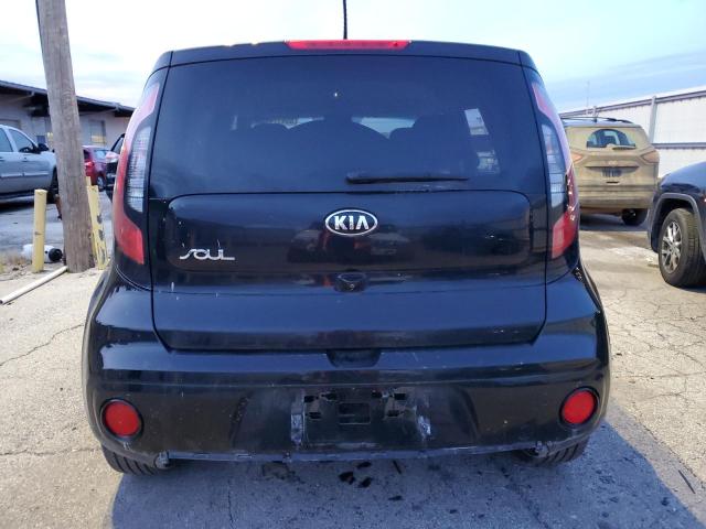 KNDJP3A57K7664432 - 2019 KIA SOUL + BLACK photo 6