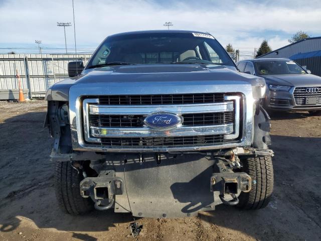 1FTFW1EF2DFA49781 - 2013 FORD F150 SUPERCREW GRAY photo 5