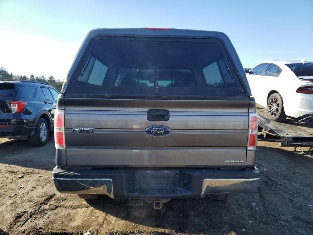 1FTFW1EF2DFA49781 - 2013 FORD F150 SUPERCREW GRAY photo 6