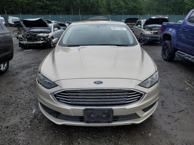 3FA6P0LU3HR323724 - 2017 FORD FUSION SE HYBRID GOLD photo 5