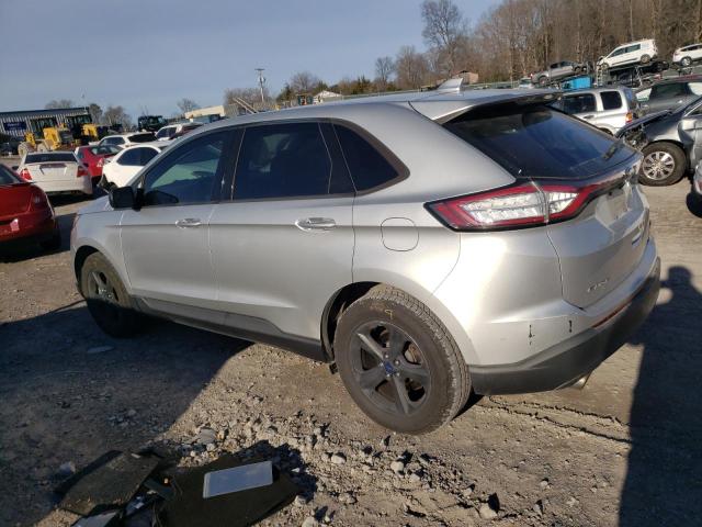 2FMTK3G91FBC28878 - 2015 FORD EDGE SE SILVER photo 2