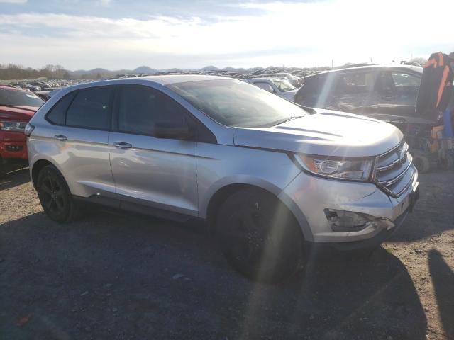 2FMTK3G91FBC28878 - 2015 FORD EDGE SE SILVER photo 4