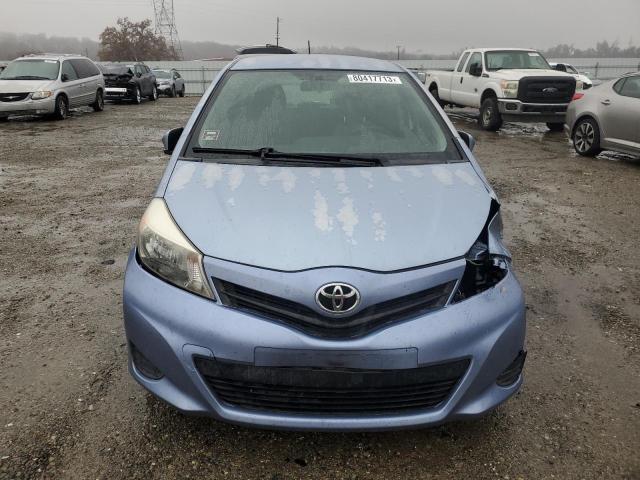 JTDKTUD30ED590969 - 2014 TOYOTA YARIS BLUE photo 5