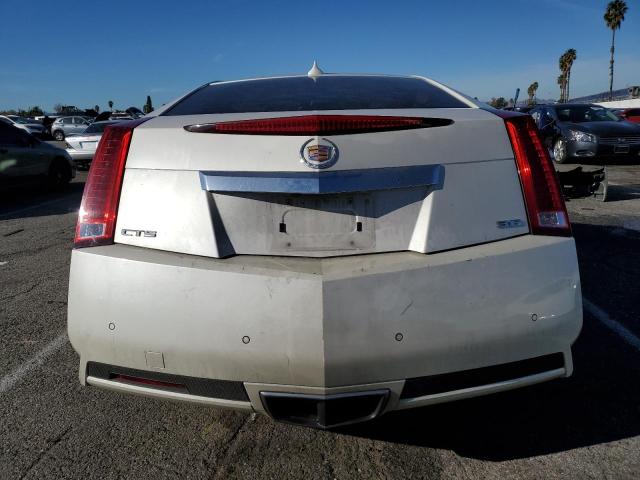 1G6DJ1ED6B0115854 - 2011 CADILLAC CTS PERFORMANCE COLLECTION WHITE photo 6