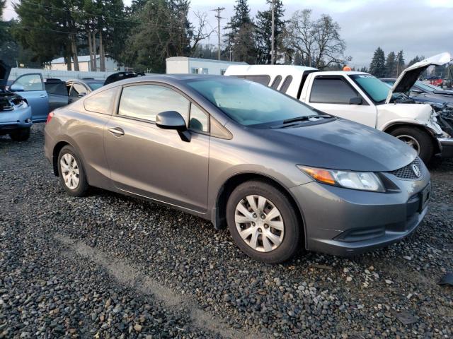 2HGFG3B56CH550112 - 2012 HONDA CIVIC LX GRAY photo 4