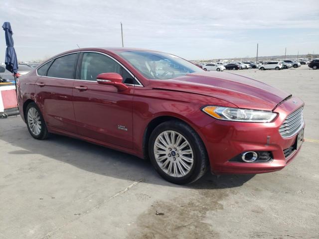 3FA6P0SU7DR241443 - 2013 FORD FUSION TITANIUM PHEV BURGUNDY photo 4