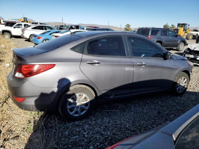 KMHCT4AE9DU543136 - 2013 HYUNDAI ACCENT GLS GRAY photo 3