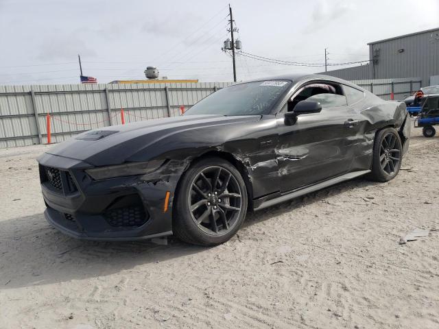 1FA6P8CF0R5403910 - 2024 FORD MUSTANG GT GRAY photo 1