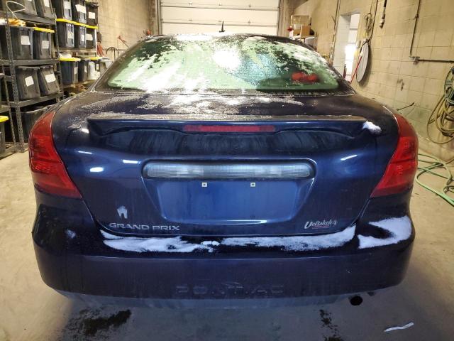 2G2WP552281179188 - 2008 PONTIAC GRAND PRIX BLUE photo 6