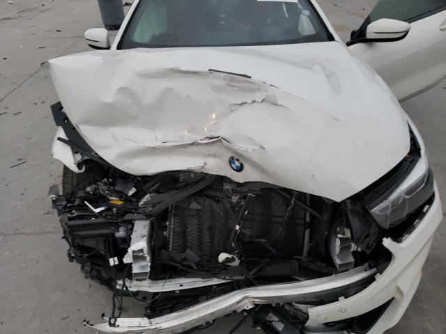 WBABC4C03NCG94904 - 2022 BMW M850XI WHITE photo 11