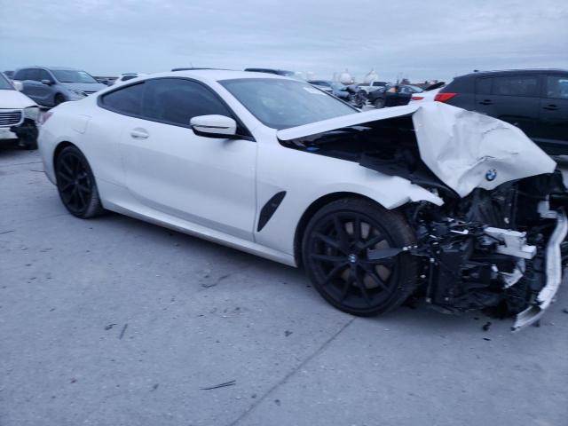 WBABC4C03NCG94904 - 2022 BMW M850XI WHITE photo 4