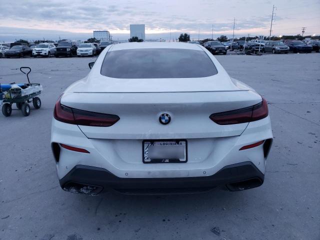 WBABC4C03NCG94904 - 2022 BMW M850XI WHITE photo 6