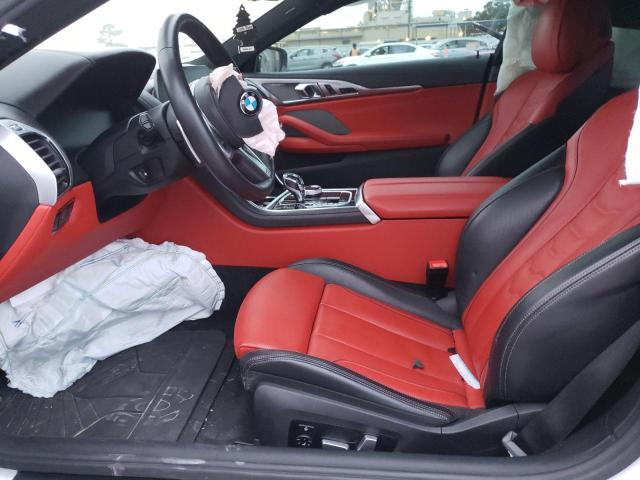 WBABC4C03NCG94904 - 2022 BMW M850XI WHITE photo 7