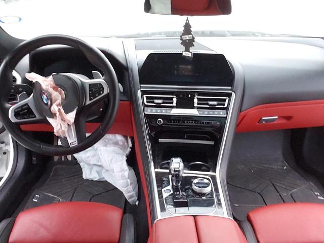 WBABC4C03NCG94904 - 2022 BMW M850XI WHITE photo 8