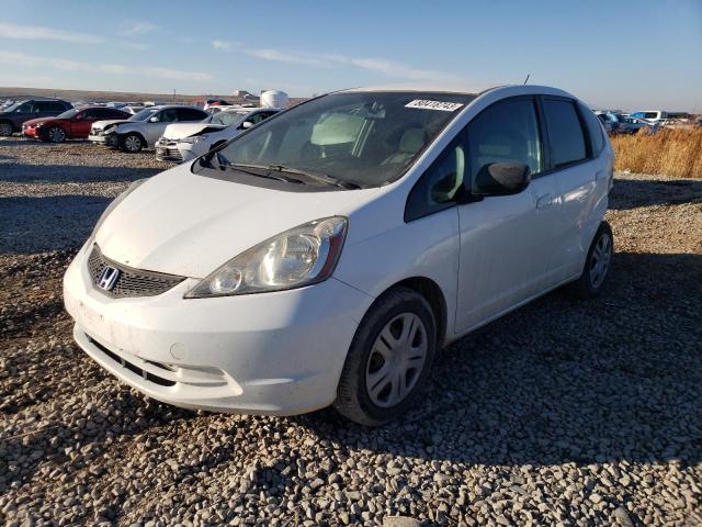 JHMGE8H24AS019031 - 2010 HONDA FIT WHITE photo 1