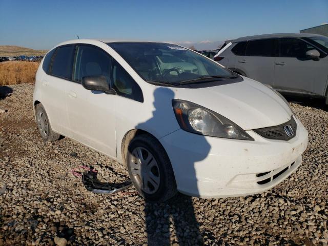 JHMGE8H24AS019031 - 2010 HONDA FIT WHITE photo 4