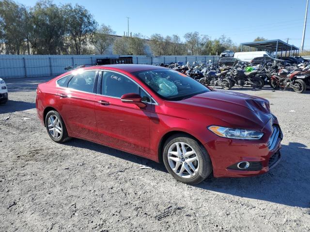 3FA6P0HD8GR356631 - 2016 FORD FUSION SE BURGUNDY photo 4