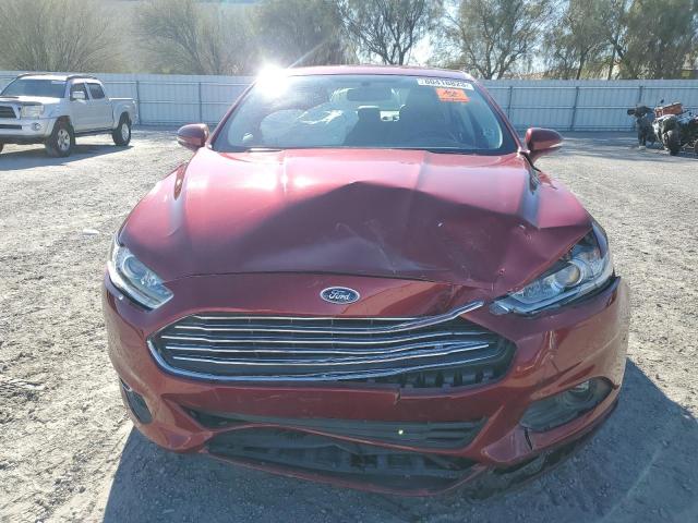 3FA6P0HD8GR356631 - 2016 FORD FUSION SE BURGUNDY photo 5