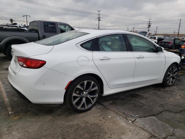 1C3CCCCG8GN125800 - 2016 CHRYSLER 200 C WHITE photo 3