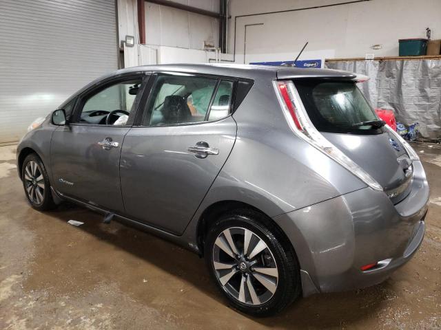 1N4BZ0CP7GC314041 - 2016 NISSAN LEAF SV GRAY photo 2