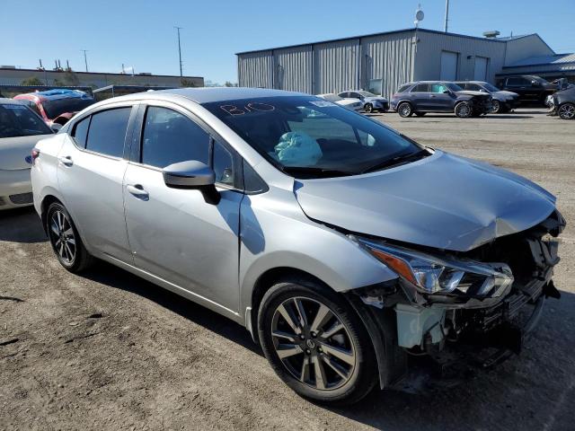 3N1CN8EV4ML917066 - 2021 NISSAN VERSA SV SILVER photo 4