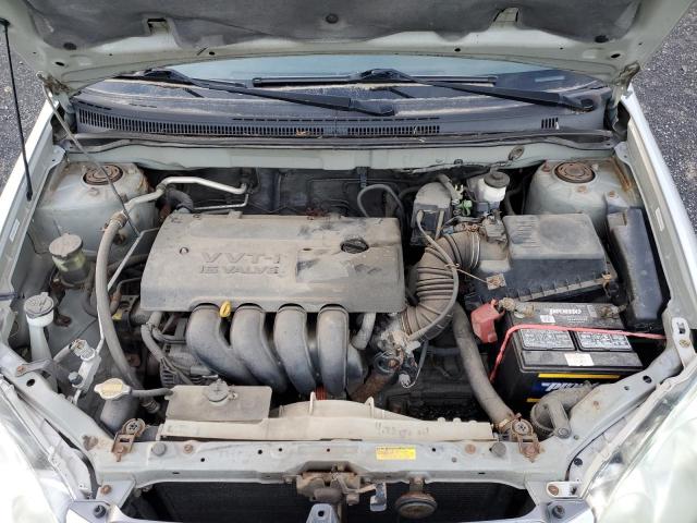 1NXBR32E13Z128247 - 2003 TOYOTA COROLLA CE SILVER photo 11