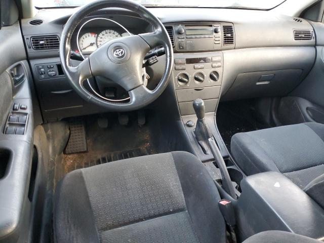 1NXBR32E13Z128247 - 2003 TOYOTA COROLLA CE SILVER photo 8