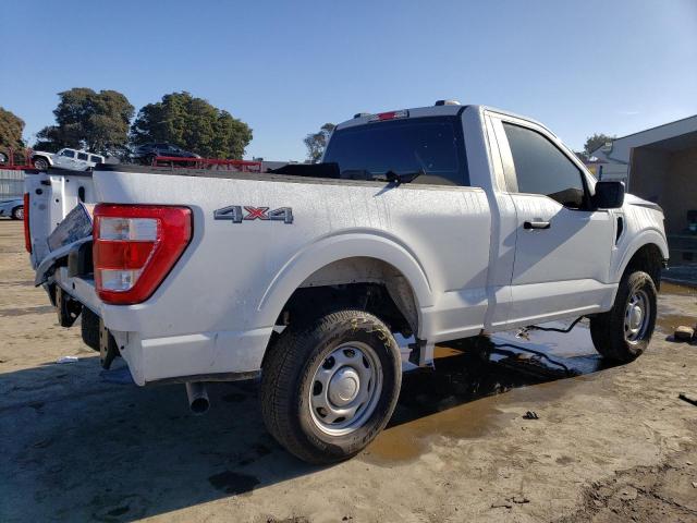 1FTMF1E53PKE98266 - 2023 FORD F150 WHITE photo 3