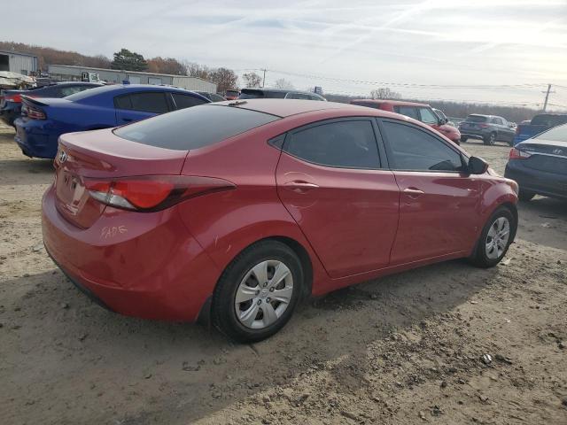 KMHDH4AE8GU547771 - 2016 HYUNDAI ELANTRA SE BURGUNDY photo 3