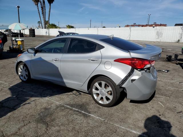 KMHDH4AE5CU254579 - 2012 HYUNDAI ELANTRA GLS SILVER photo 2