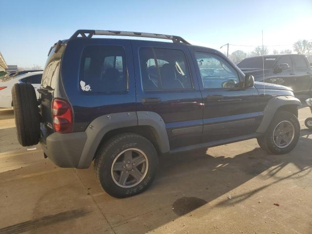 1J4GL38KX6W290860 - 2006 JEEP LIBERTY RENEGADE BLUE photo 3