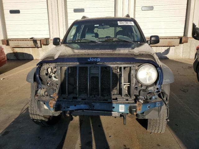 1J4GL38KX6W290860 - 2006 JEEP LIBERTY RENEGADE BLUE photo 5