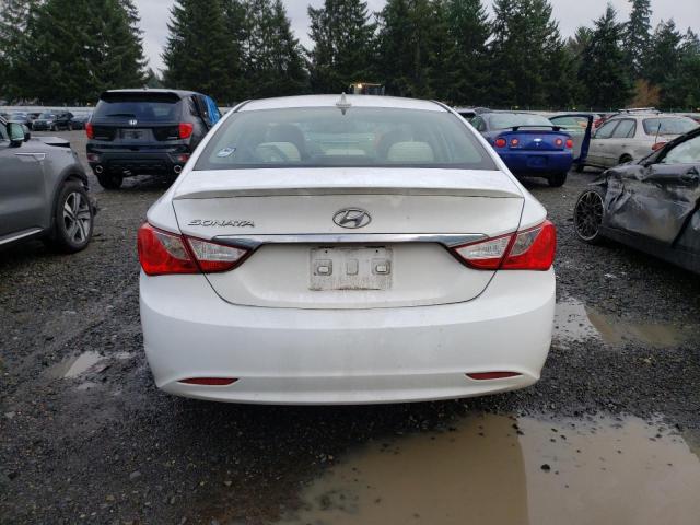 5NPEB4ACXDH739241 - 2013 HYUNDAI SONATA GLS WHITE photo 6