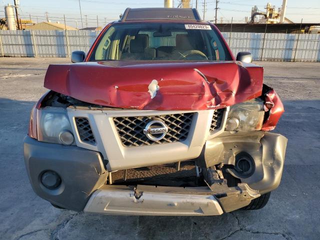 5N1AN0NW1DN813466 - 2013 NISSAN XTERRA X RED photo 5