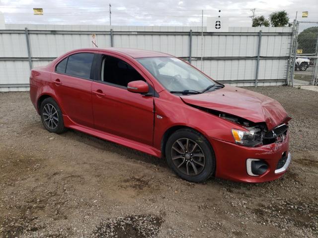 JA32U2FU7HU001104 - 2017 MITSUBISHI LANCER ES RED photo 4