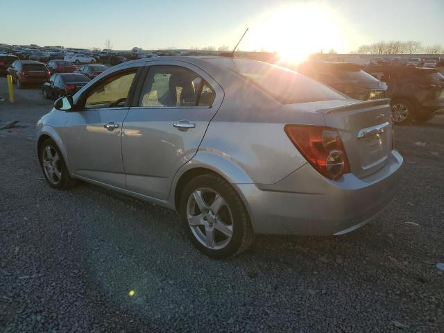 1G1JE5SB3F4121973 - 2015 CHEVROLET SONIC LTZ SILVER photo 2