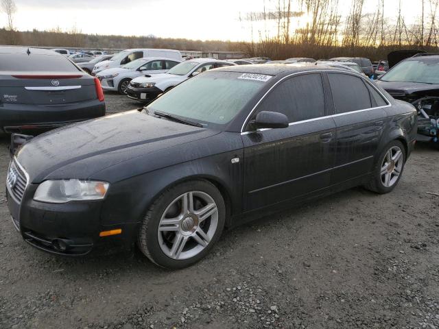 WAUDF78E27A240449 - 2007 AUDI A4 2.0T QUATTRO BLACK photo 1