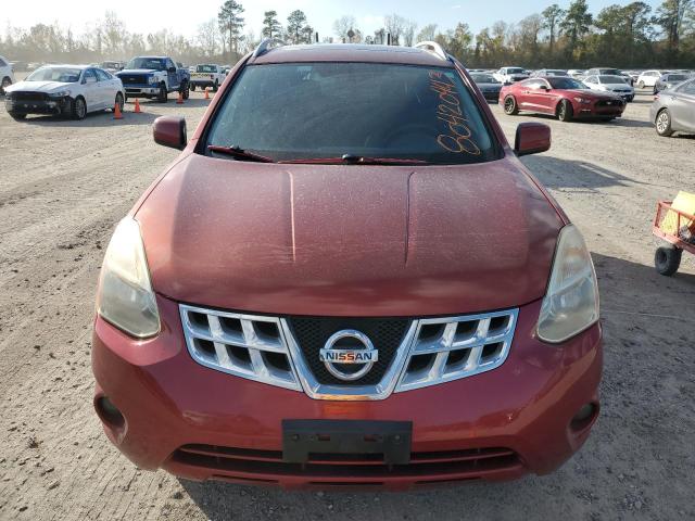 JN8AS5MVXCW371142 - 2012 NISSAN ROGUE S RED photo 5