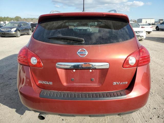 JN8AS5MVXCW371142 - 2012 NISSAN ROGUE S RED photo 6