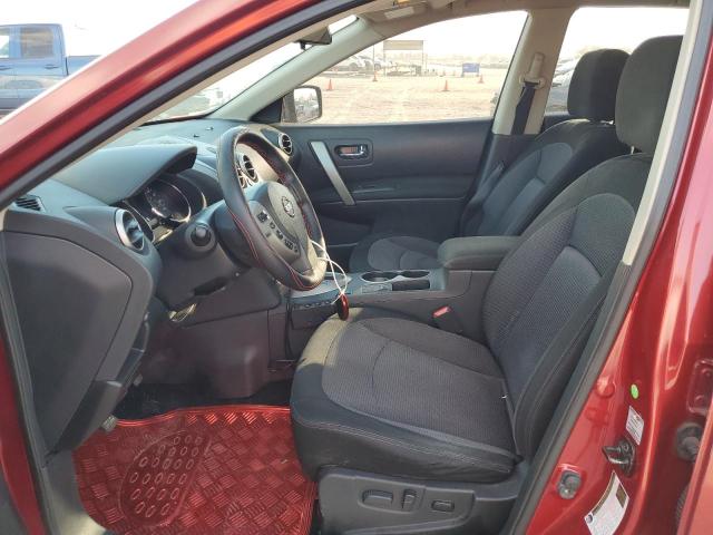 JN8AS5MVXCW371142 - 2012 NISSAN ROGUE S RED photo 7