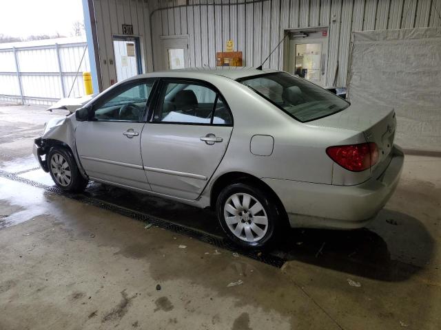 2T1BR32E84C248940 - 2004 TOYOTA COROLLA CE SILVER photo 2