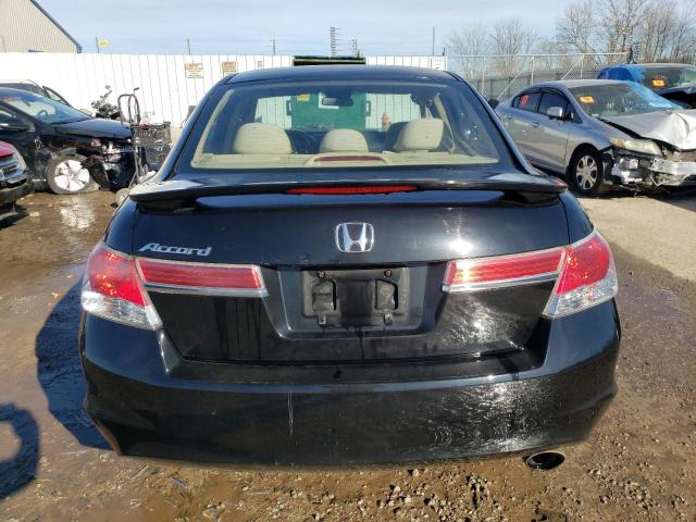 1HGCP2F76BA009020 - 2011 HONDA ACCORD EX BLACK photo 6